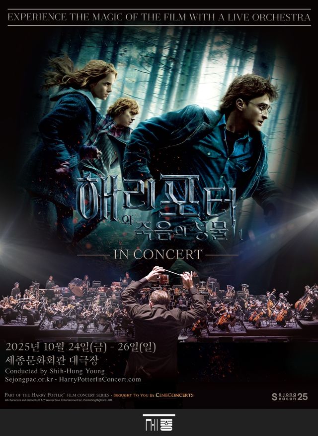 '해리 포터와 죽음의 성물 파트 원 인 콘서트' 포스터