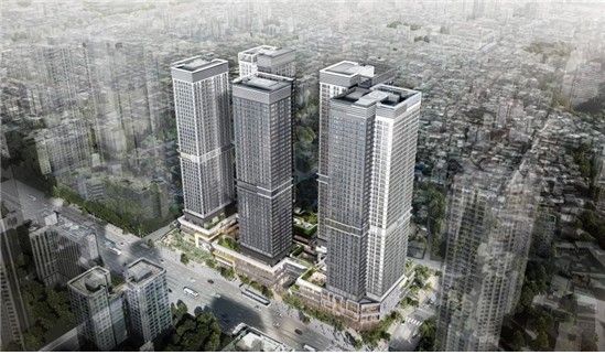 강동역 역세권 활성화사업 도시정비형 재개발사업 조감도