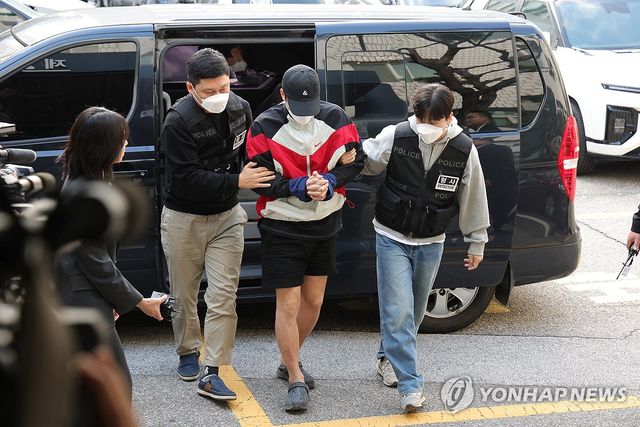 영장실질심사 출석하는 캄보디아 송환 피의자