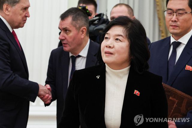 러시아 방문한 최선희 북한 외무상