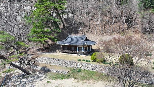 안동 고산정 일대 모습 