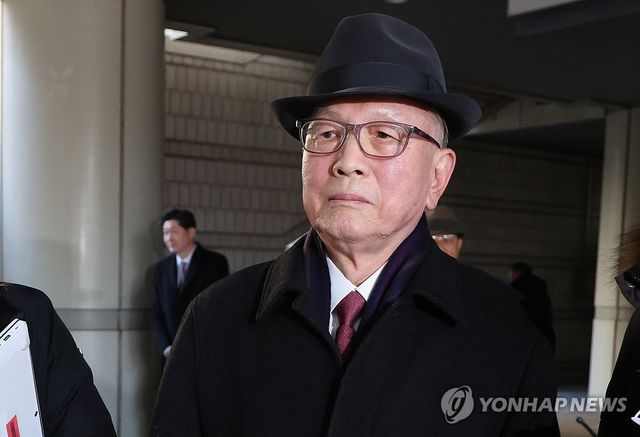 선고공판 마친 김기춘