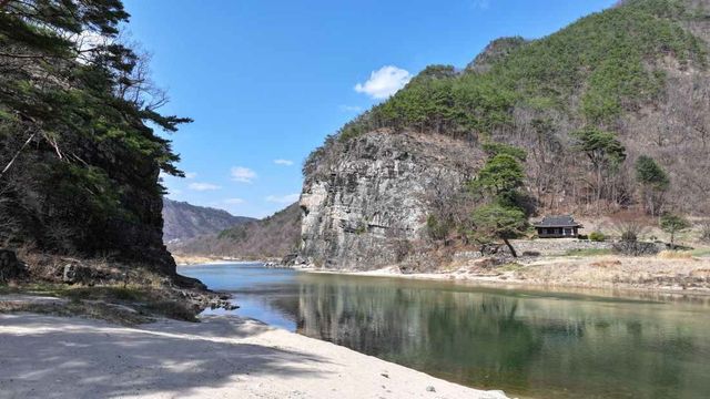 고산정과 가송협 풍경