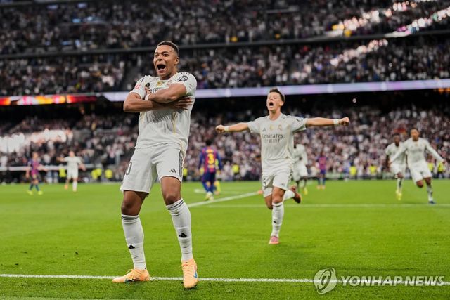 음바페의 세리머니