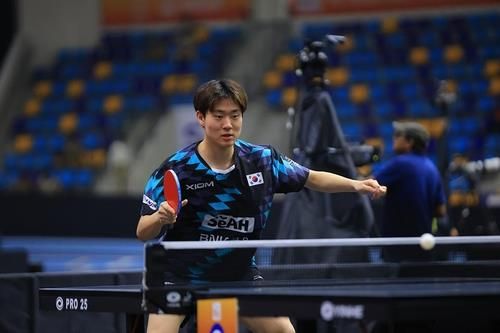 오준성의 경기 장면