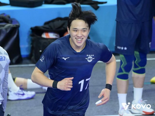 V리그 복귀전 앞둔 대한항공의 임동혁