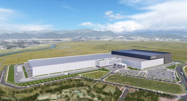 삼성전자 고창 CDC 물류센터 조감도