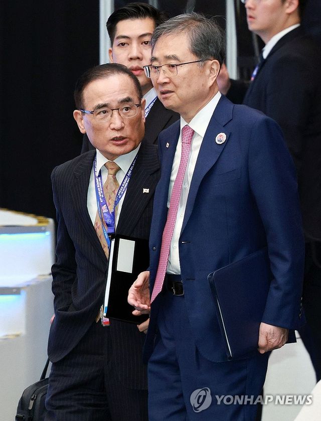 한-아세안 정상회의, 조현 장관과 위성락 안보실장