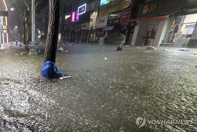 침수 피해 반복된 광주 북구 도심