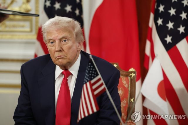 도널드 트럼프 미국 대통령