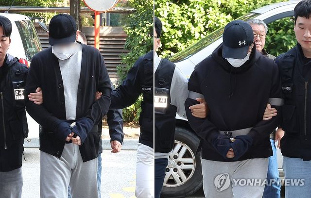 유명 유튜버 납치 폭행한 2인조 구속영장 심사
