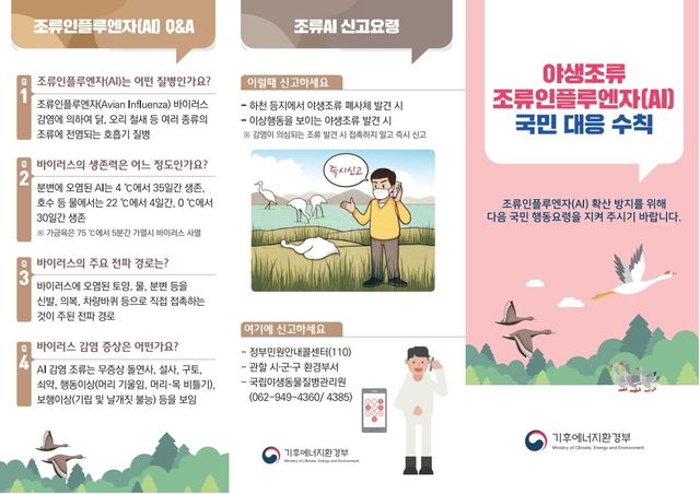 군산 만경강 새 분변서 고병원성 조류인플루엔자 바이러스 - 2