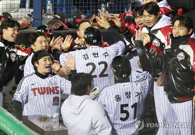 문보경의 싹쓸이 안타