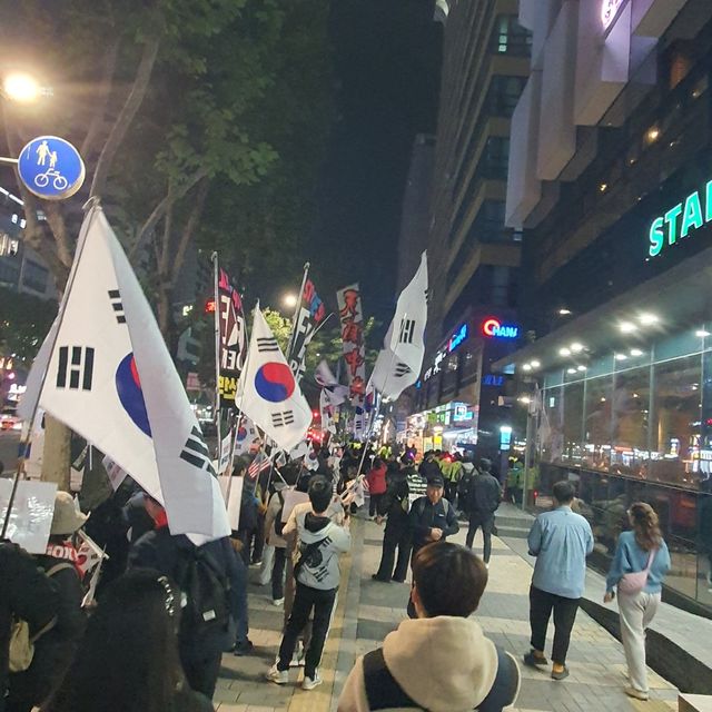 BOSS, '윤어게인' 집회