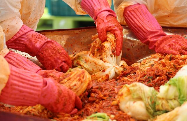 소외계층을 위한 김장김치