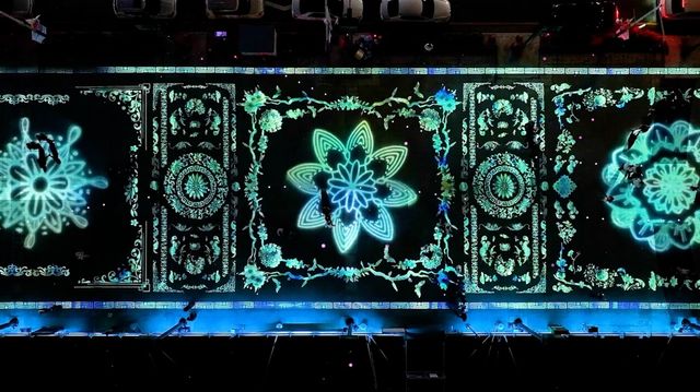 통영 강구안 새 야간경관