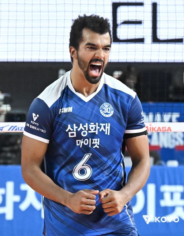 삼성화재의 외국인 거포 아히