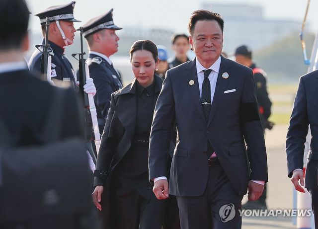 APEC 태국 총리 한국 도착