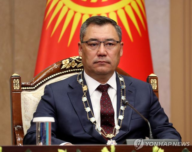 사디르 자파로프 키르기스스탄 대통령