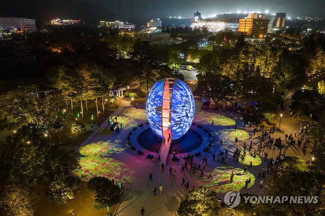 APEC '빛의 향연' 펼쳐진 경주