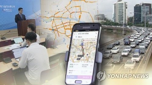교통상황도 예측하는 AI…"15분 뒤 뻥 뚫려요" (CG)