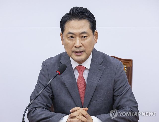 추석 연휴 앞두고 열린 국민의힘 장동혁 대표 기자간담회