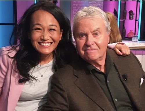 네덜란드 입양인 미샤 블록과 축구감독 출신 거스 히딩크 