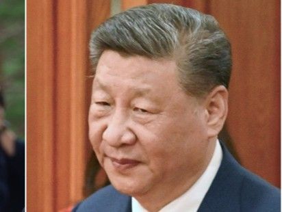 이재명 대통령(왼쪽)과 시진핑 중국 국가주석