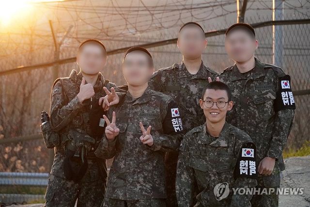 괴롭힘에 스러진 故 김상현 이병 군 생활 당시 모습