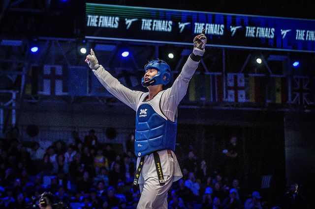 강상현, 세계태권도선수권 2회 연속 우승…남자 +87㎏급 금메달