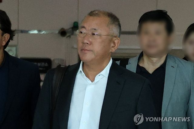 APEC 행사에 참석한 정의선 현대차그룹 회장