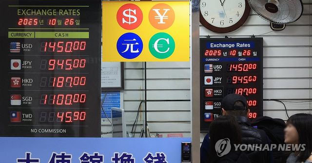 계속되는 환율의 고공행진