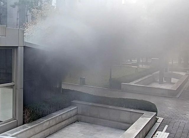 불이 난 아파트