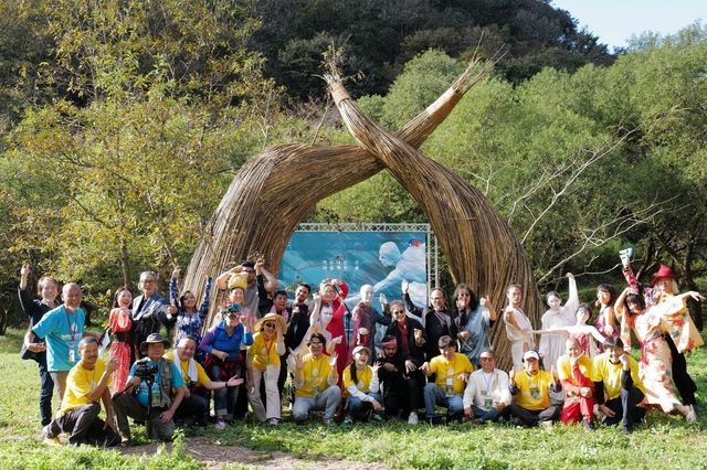 섬진강국제실험예술제 '관음미소' 행사