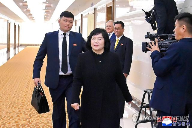 최선희 외무상, 러시아·벨라루스 방문 위해 평양 출발