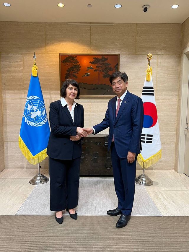 차지훈 유엔대사, 유엔 인신매매 특별보고관 면담