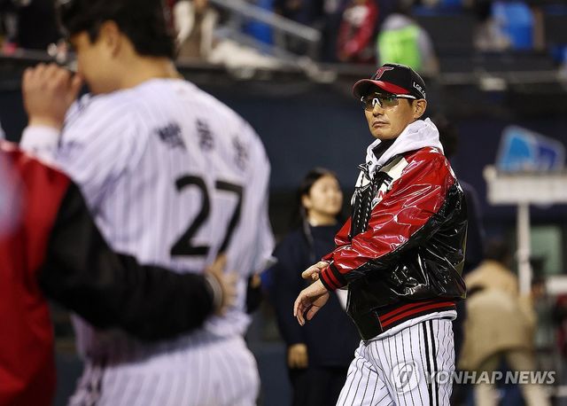 한국시리즈 2차전, LG승리