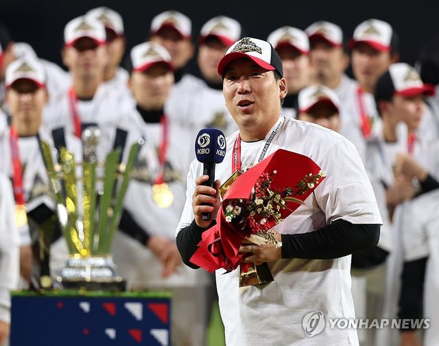 한국시리즈 MVP는 김현수