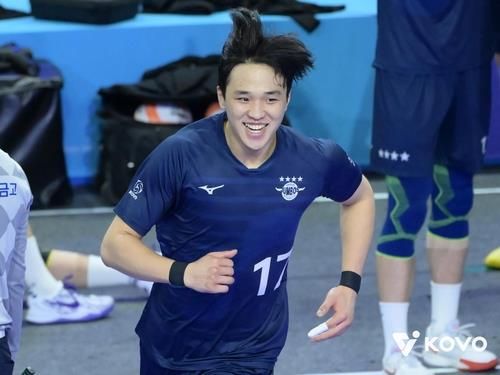 대한항공의 공격수 임동혁