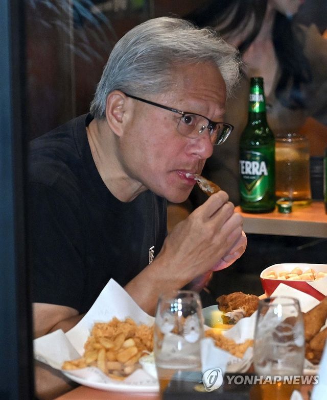 젠슨 황·이재용·정의선 치맥 회동