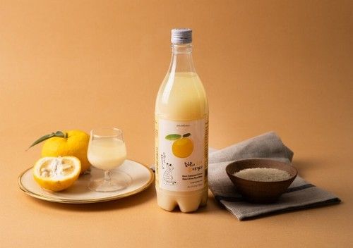 호랑이 유자 생막걸리