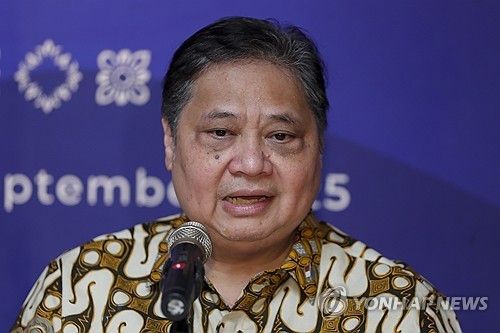 아이를랑가 하르타르토 인도네시아 경제조정부 장관