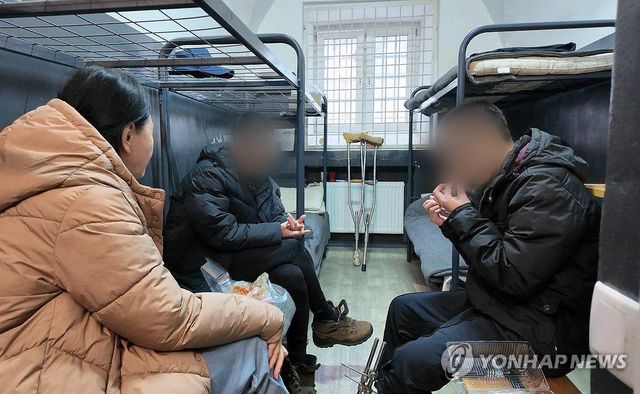 우크라이나군에 생포된 북한군 포로