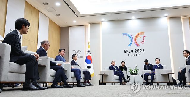 이재명 대통령, 젠슨 황 접견