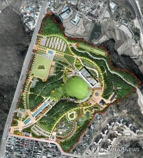 국립강원전문과학관 배치도