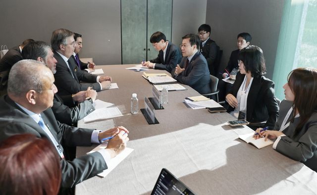 여한구 통상교섭본부장, 멕시코 경제부 장관 면담