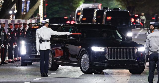 삼엄한 경비 속 만찬장 향하는 훙치N701