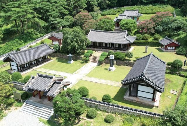 광주 월봉서원 전경