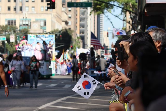 뉴욕 맨해튼 한복판서 '코리안 퍼레이드'