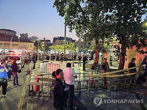 올해 1월 캄보디아 전 의원이 피살된 태국 방콕 중심가